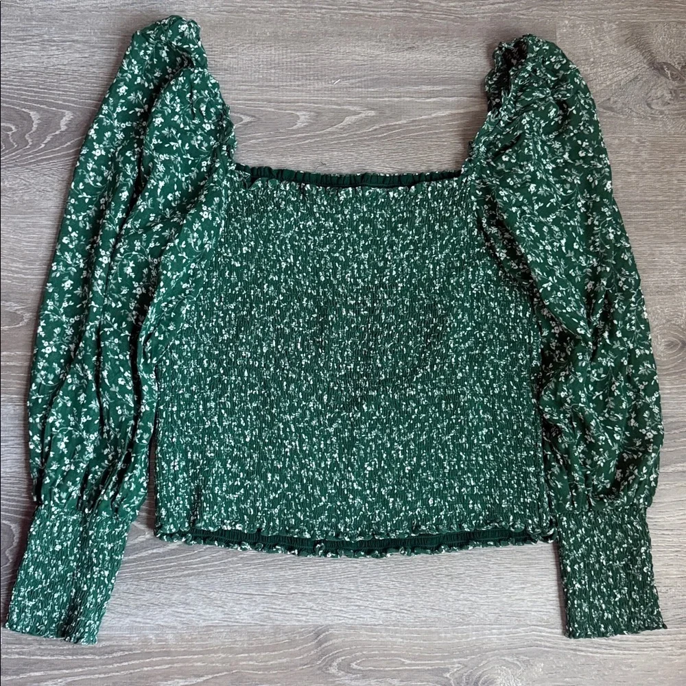 REFORMATION  Pinto Smocked Top 2X
